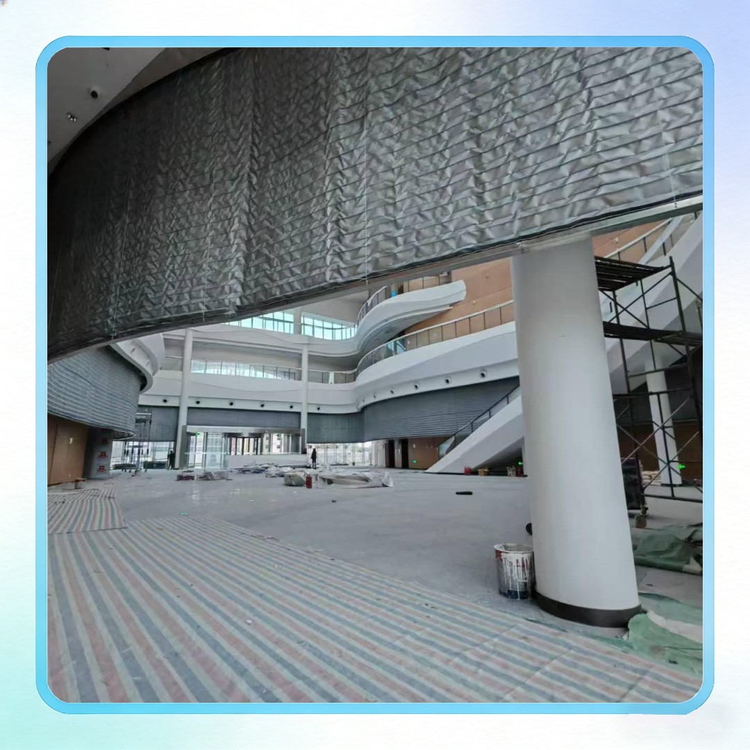 京智安 · 超大异形电动挡烟垂壁