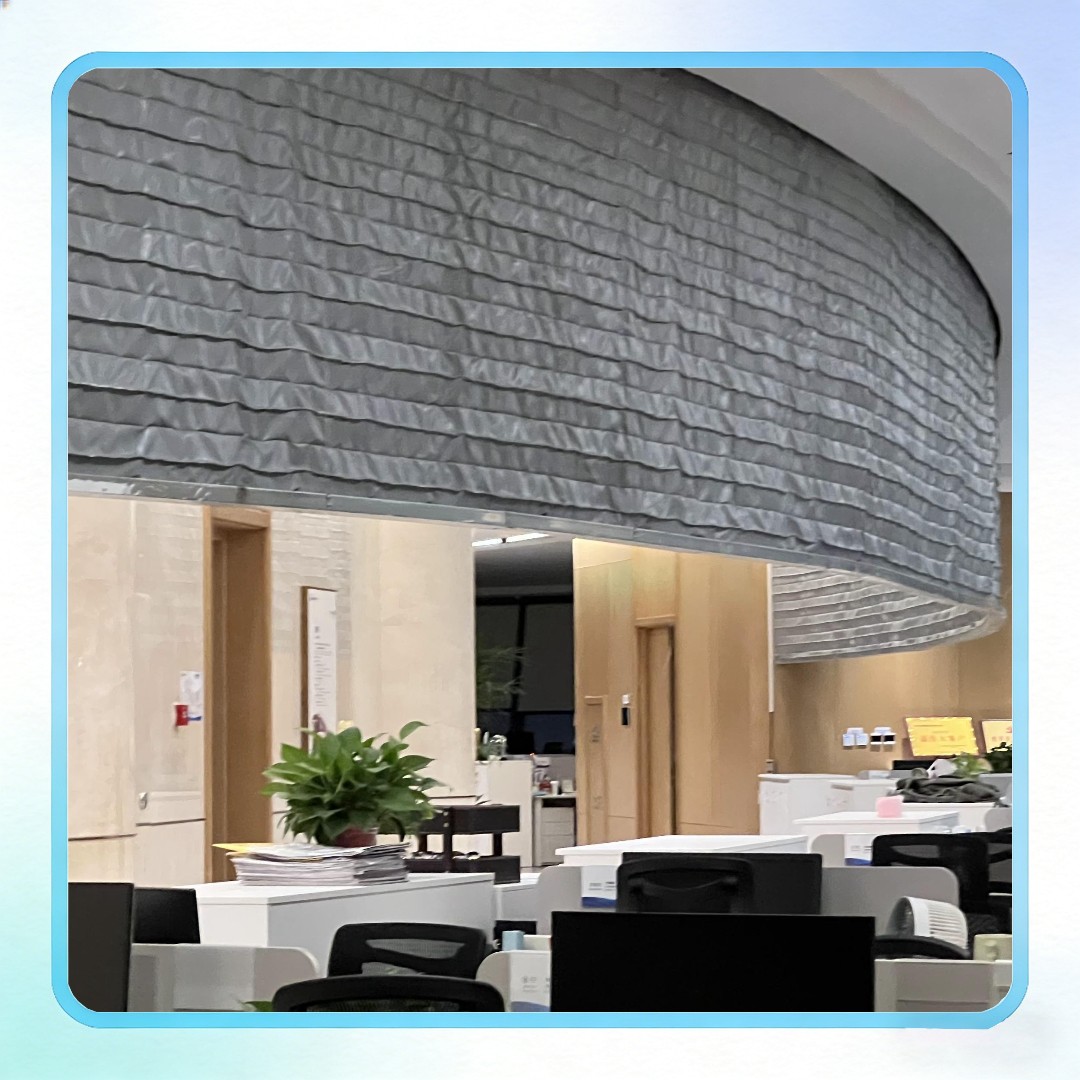 京智安 · 办公区弧形电动挡烟垂壁